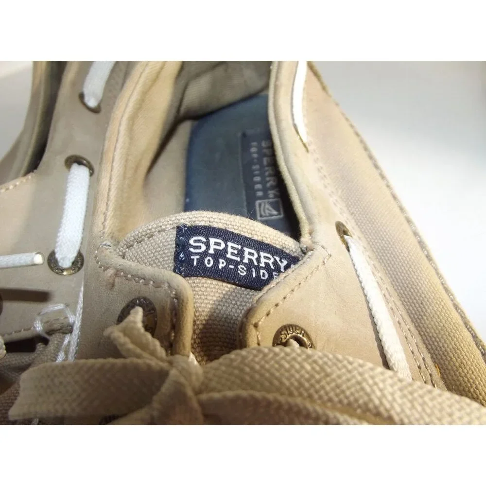 Sperry Topsider Youth 3M Cruz Boat Shoes - Khaki